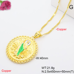 F6N201320vbnb-L002  Fashion Copper Necklace