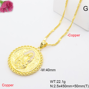 F6N201321vbnb-L002  Fashion Copper Necklace