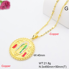F6N201324vbnl-L002  Fashion Copper Necklace