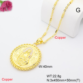 F6N201326vbnl-L002  Fashion Copper Necklace