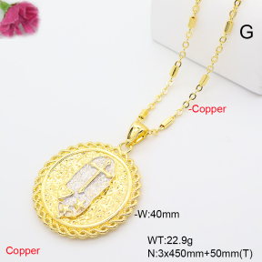 F6N201329vbnl-L002  Fashion Copper Necklace