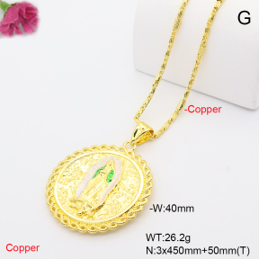 F6N201341abol-L002  Fashion Copper Necklace