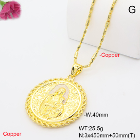 F6N201342abol-L002  Fashion Copper Necklace