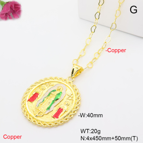 F6N201348vbnb-L002  Fashion Copper Necklace