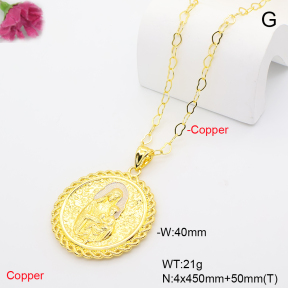 F6N201352vbnb-L002  Fashion Copper Necklace
