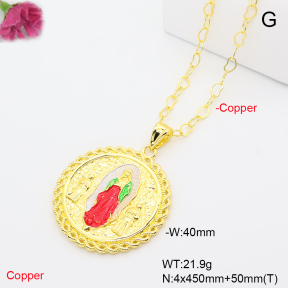 F6N201353vbnb-L002  Fashion Copper Necklace
