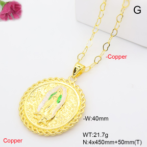 F6N201354vbnb-L002  Fashion Copper Necklace