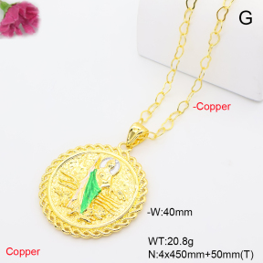F6N201355vbnb-L002  Fashion Copper Necklace