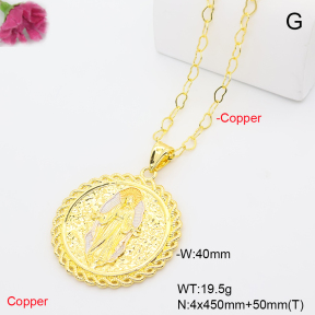 F6N201356vbnb-L002  Fashion Copper Necklace