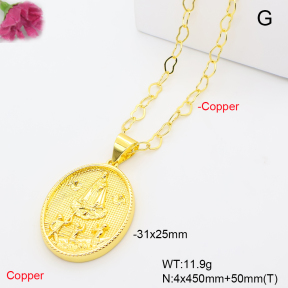 F6N201385ablb-L002  Fashion Copper Necklace