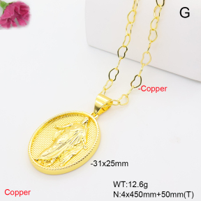 F6N201386ablb-L002  Fashion Copper Necklace