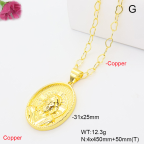 F6N201387ablb-L002  Fashion Copper Necklace