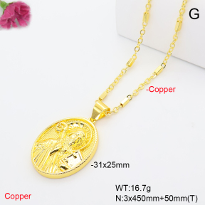 F6N201399vbll-L002  Fashion Copper Necklace