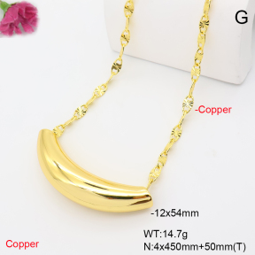 F6N201406vbnl-L002  Fashion Copper Necklace