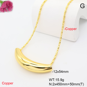 F6N201407bbov-L002  Fashion Copper Necklace