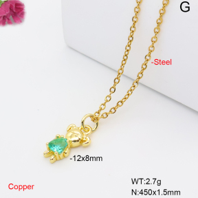 F6N409681vaia-L017  Fashion Copper Necklace