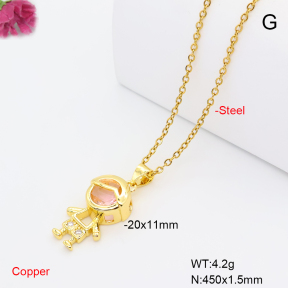 F6N409699vaia-L017  Fashion Copper Necklace