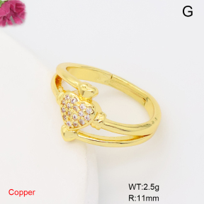 F6R402189baka-L017  Fashion Copper Ring