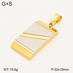 2P2006597bhbl-436  Stainless Steel Pendant