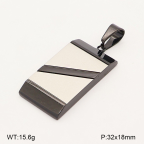 2P2006599bhbl-436  Stainless Steel Pendant