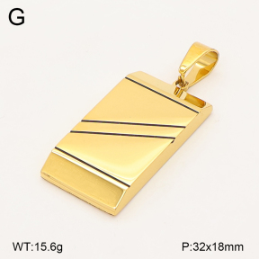 2P2006601bhva-436  Stainless Steel Pendant