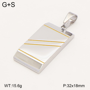 2P2006602vbpb-436  Stainless Steel Pendant