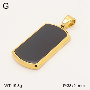 2P2006604bhbl-436  Stainless Steel Pendant