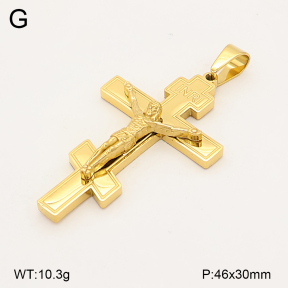 2P2006613bbov-436  Stainless Steel Pendant