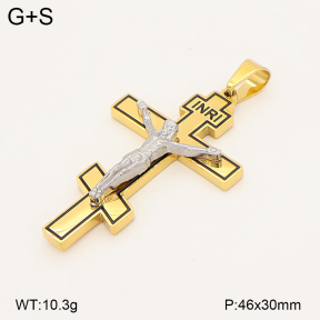 2P2006614bbov-436  Stainless Steel Pendant