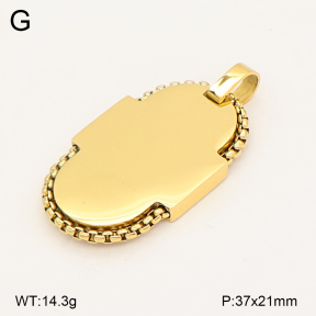2P2006622abol-436  Stainless Steel Pendant