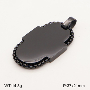 2P2006624abol-436  Stainless Steel Pendant