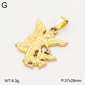 2P2006636baka-355  Stainless Steel Pendant