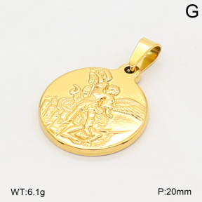 2P2006640aajl-355  Stainless Steel Pendant