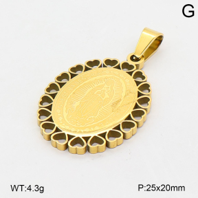 2P2006651baka-355  Stainless Steel Pendant