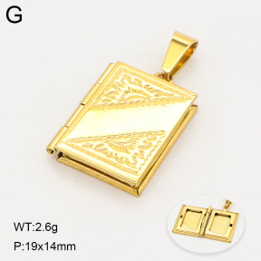 2P2006652aakl-355  Stainless Steel Pendant