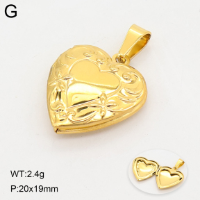 2P2006654aakl-355  Stainless Steel Pendant