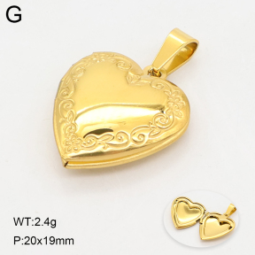 2P2006655aakl-355  Stainless Steel Pendant
