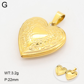 2P2006658aakl-355  Stainless Steel Pendant
