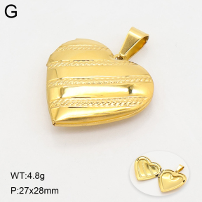 2P2006661ablb-355  Stainless Steel Pendant