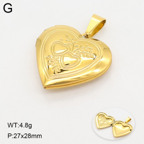 2P2006662ablb-355  Stainless Steel Pendant