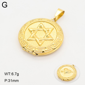 2P2006663ablb-355  Stainless Steel Pendant