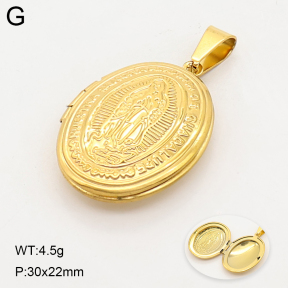 2P2006665ablb-355  Stainless Steel Pendant