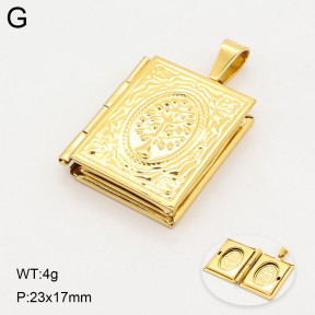 2P2006666ablb-355  Stainless Steel Pendant
