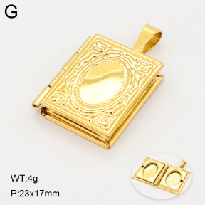 2P2006667ablb-355  Stainless Steel Pendant