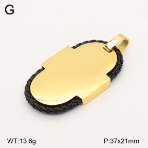2P3000863abol-436  Stainless Steel Pendant