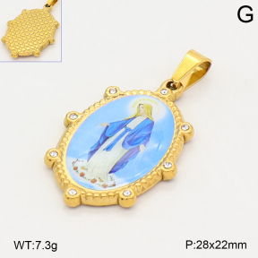 2P3000867baka-355  Stainless Steel Pendant