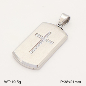 2P4001870bhil-436  Stainless Steel Pendant
