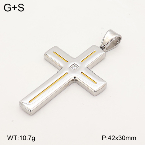 2P4001876bvpl-436  Stainless Steel Pendant