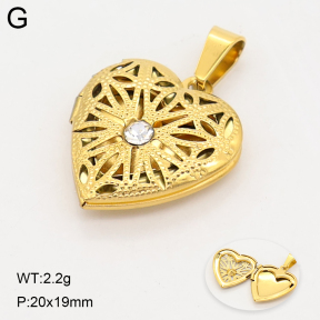 2P4001882ablb-355  Stainless Steel Pendant