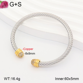 F2BA41072vhha-J198  Fashion Copper Bangle